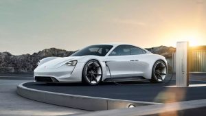 Porsche Taycan Turbo White