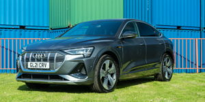Audi e-tron at EVision