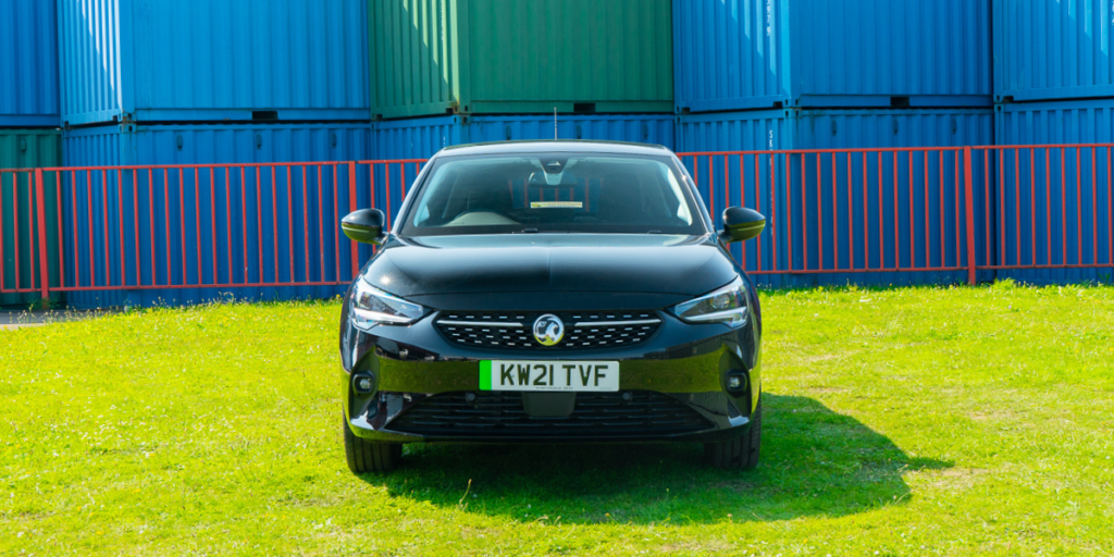 Vauxhall Corsa-e in black