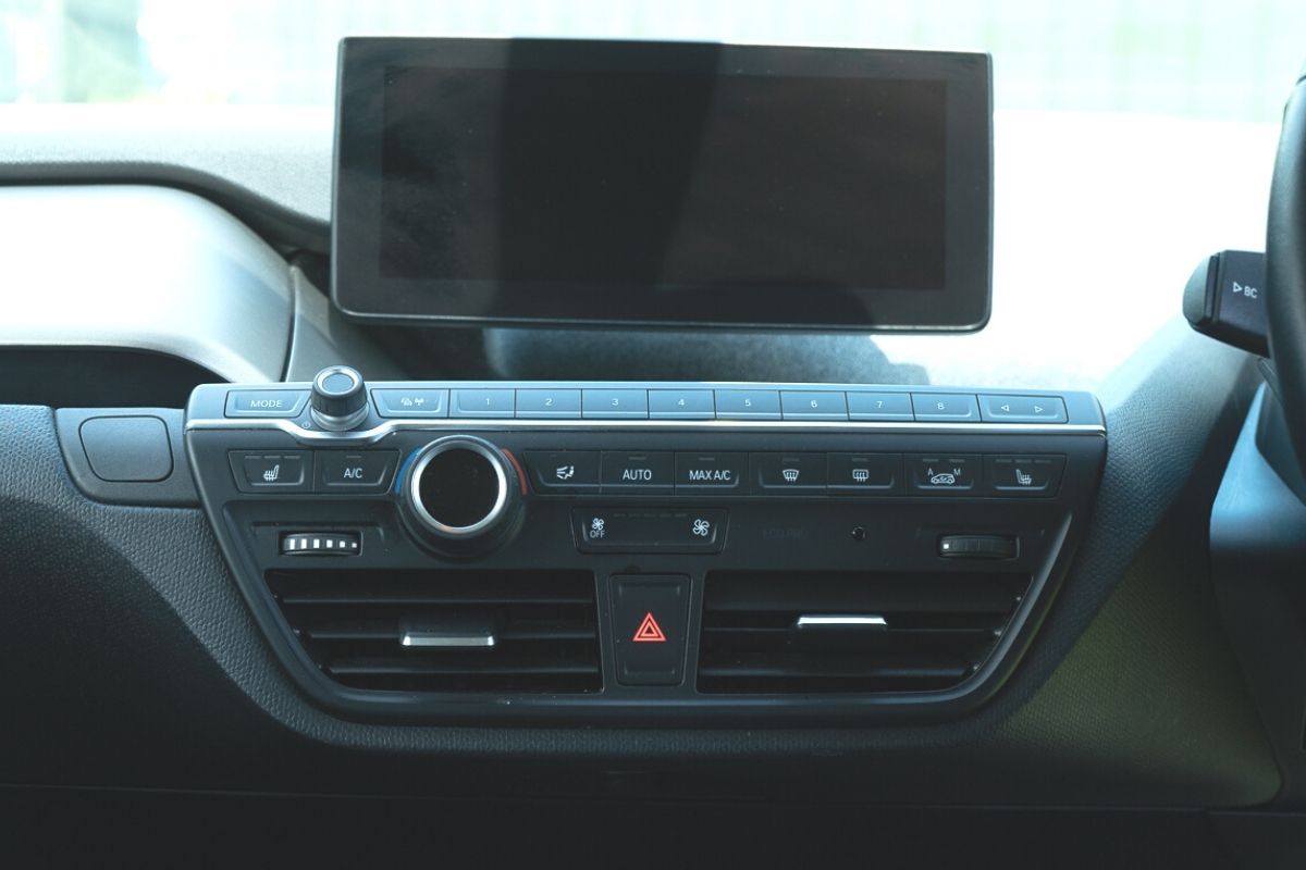 BMW i3 94Ah infotainment screen BMW i3 94Ah infotainment screen