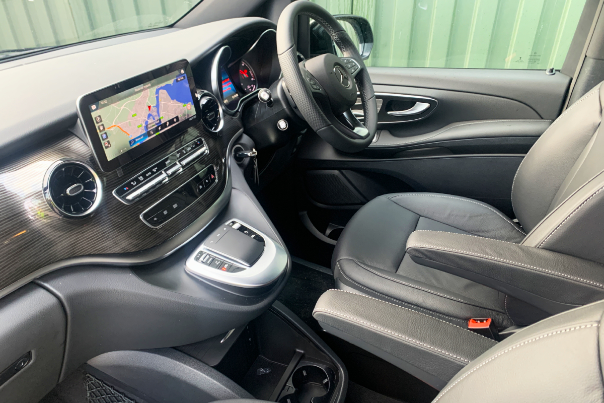 Mercedes EQV interior