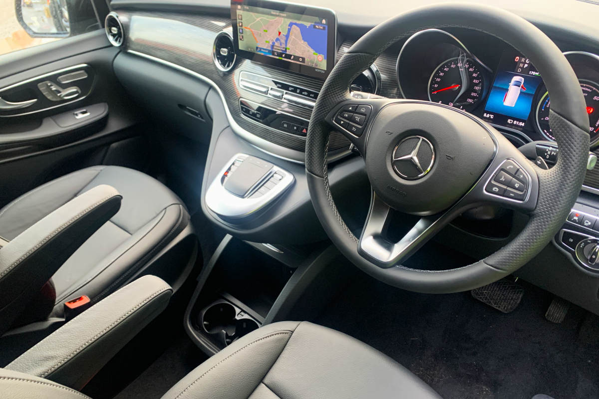 Mercedes EQV interior