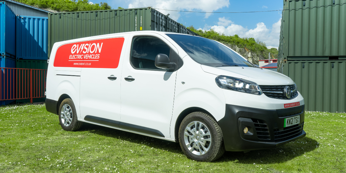 Rent an electric van at EVision