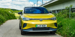 Electric car at EVision