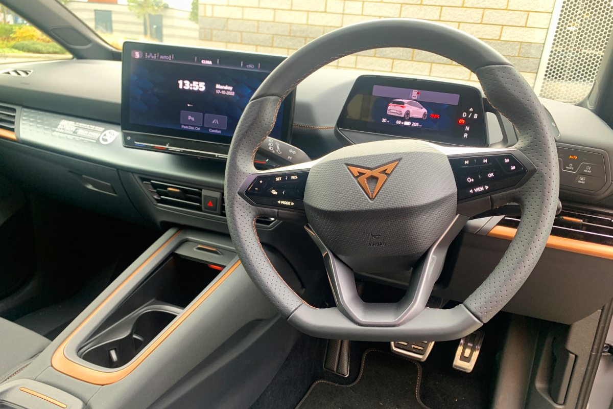 Cupra Born interior