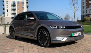 Hyundai Ioniq 5 angled to the right