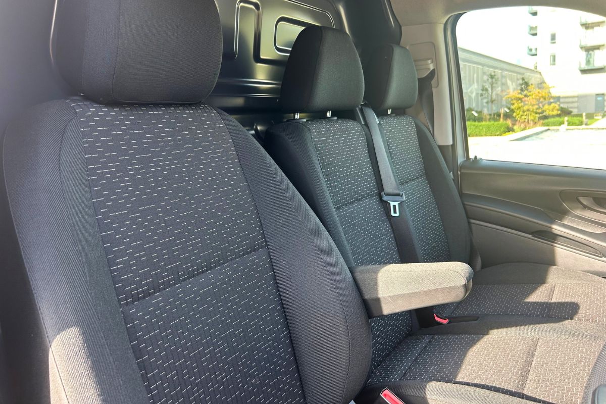 Mercedes eVito Panel Van seats