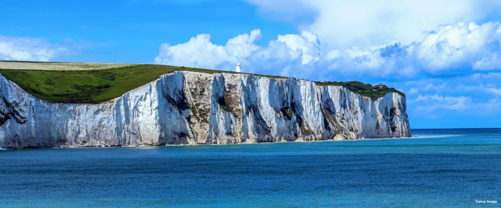 White cliffs of Dover