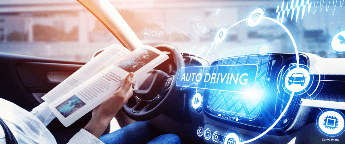 Self-driving electric car