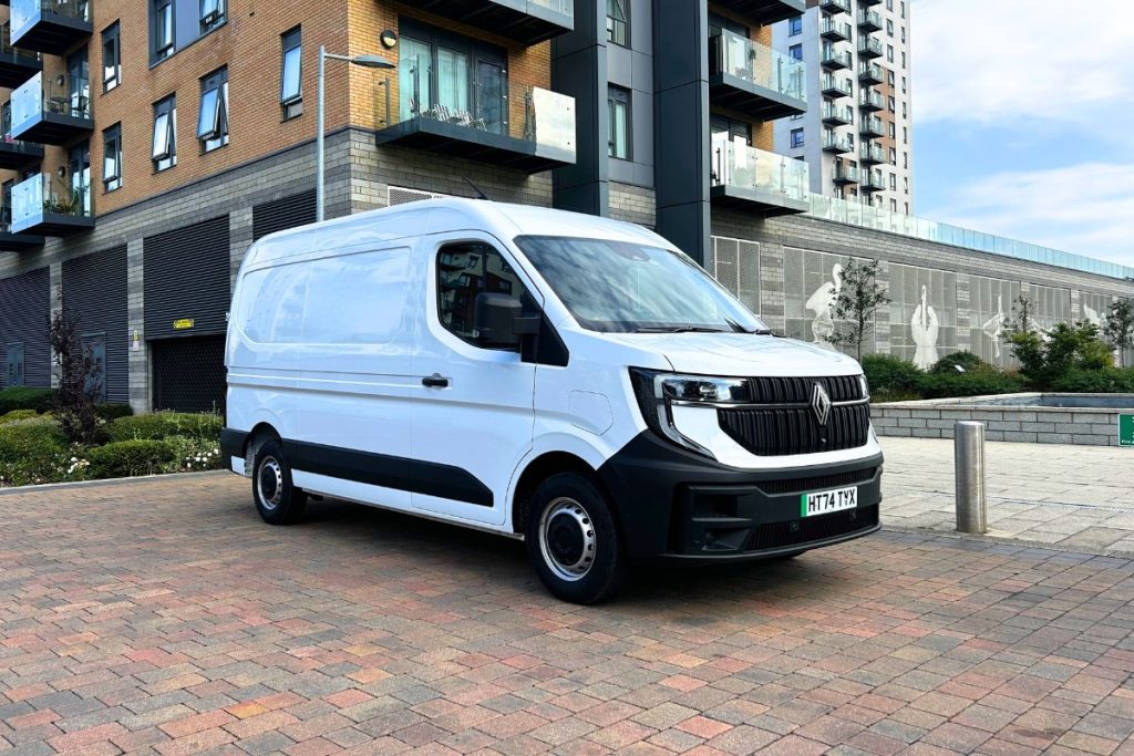 Renault Master e-Tech electric van for hire