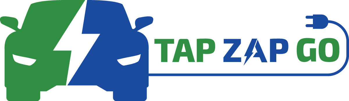 Tap Zap Go EV Charging Station Logo