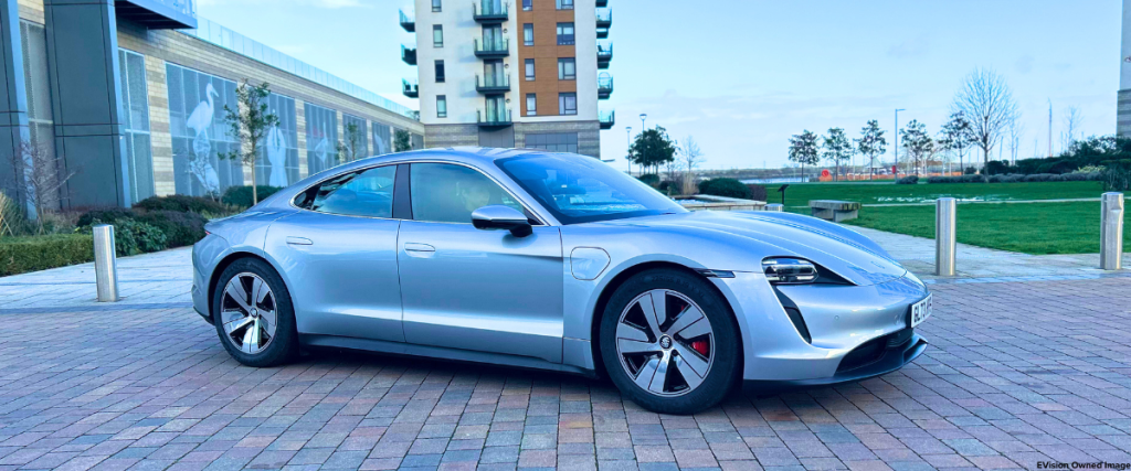 Porsche Taycan electric sports car