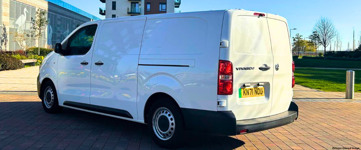 Vauxhall Vivaro-e van - hire an electric van