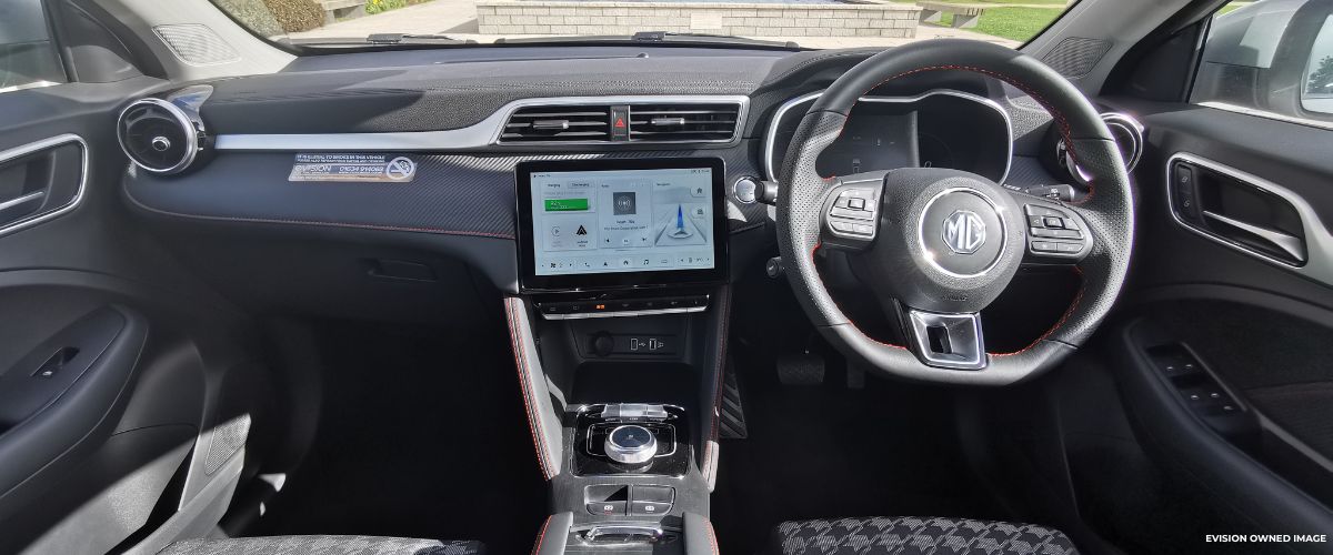 MG ZS Hire from EVision