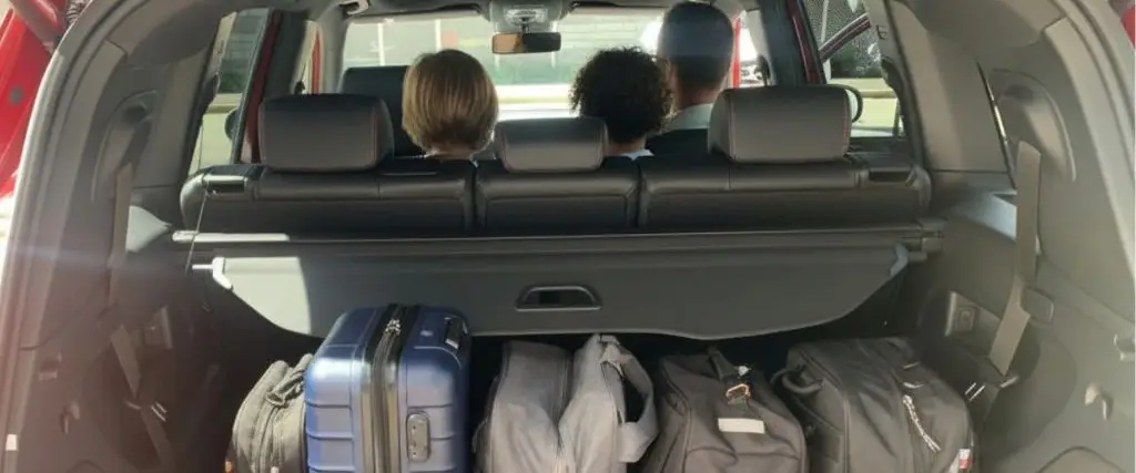 Charging an EV with children