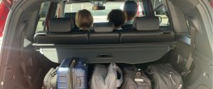 Charging an EV with children