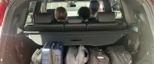 Charging an EV with children