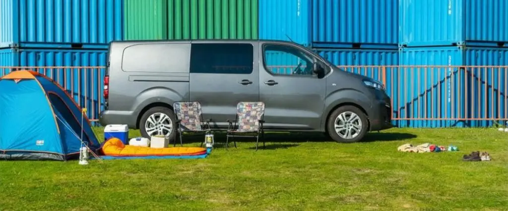 Electric van hire for festivals and events