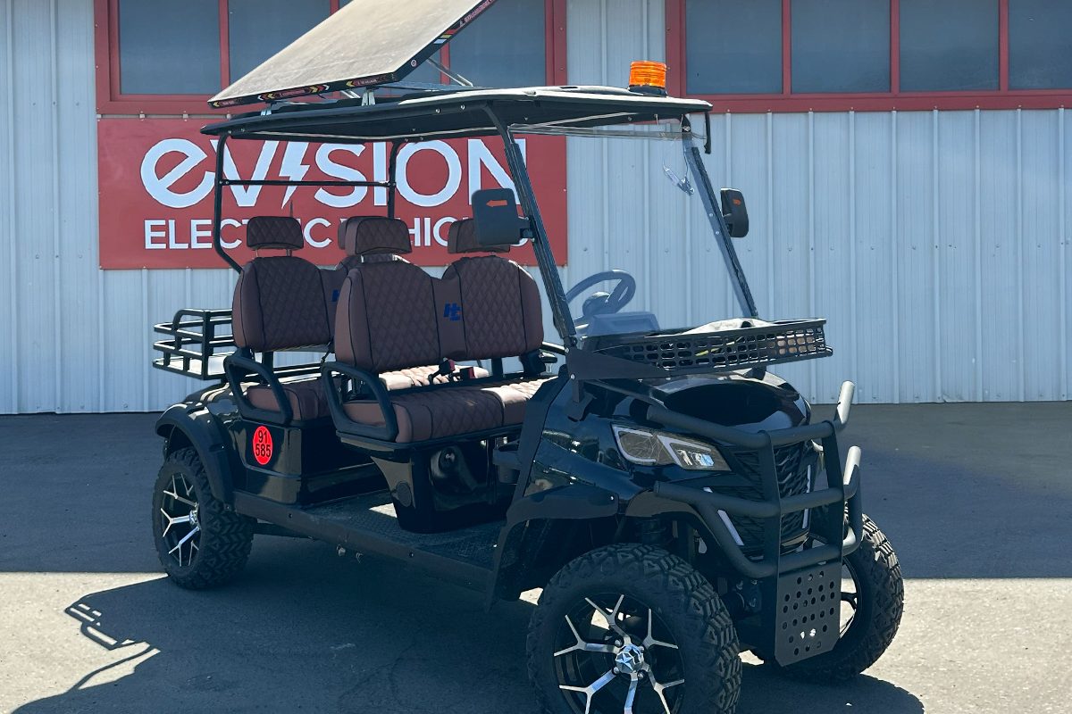 4 Seater Golf Buggy to hire from EVision Electric Vehicles 4 Seater Golf Buggy to hire from EVision Electric Vehicles