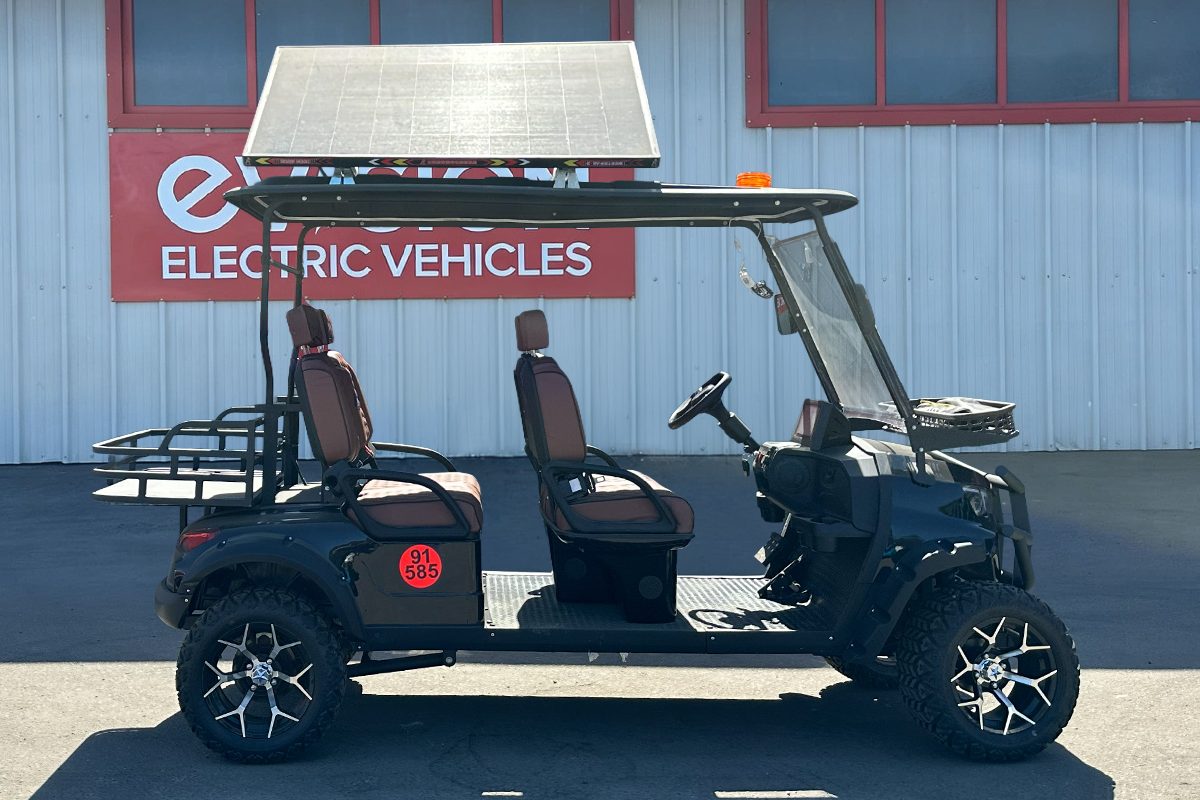4 Seater Golf Buggy to hire from EVision Electric Vehicles 4 Seater Golf Buggy to hire from EVision Electric Vehicles
