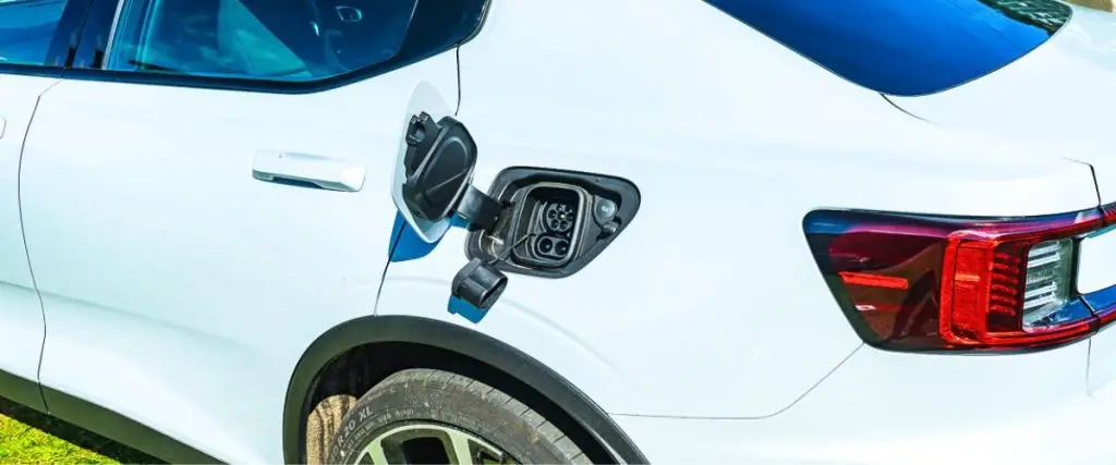 Charging an electric hire vehicle