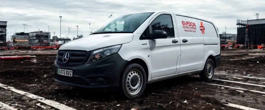 electric van rentals for construction projects