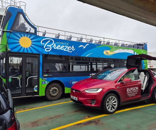 Tesla Model X 100D Rental from EVision
