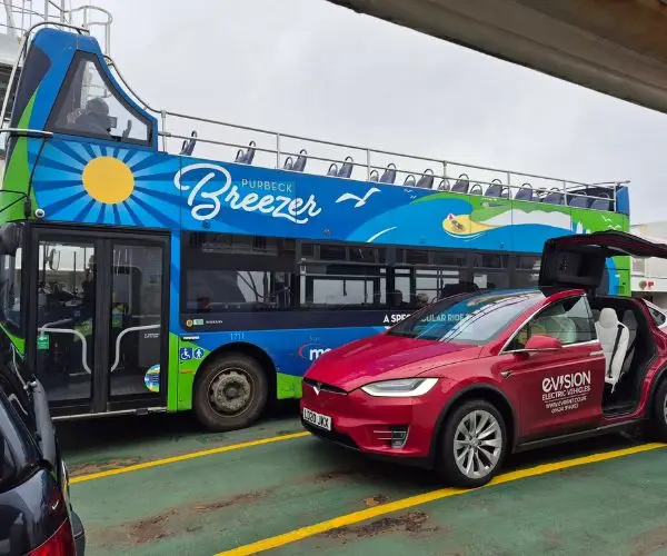 Tesla Model X 100D Rental from EVision