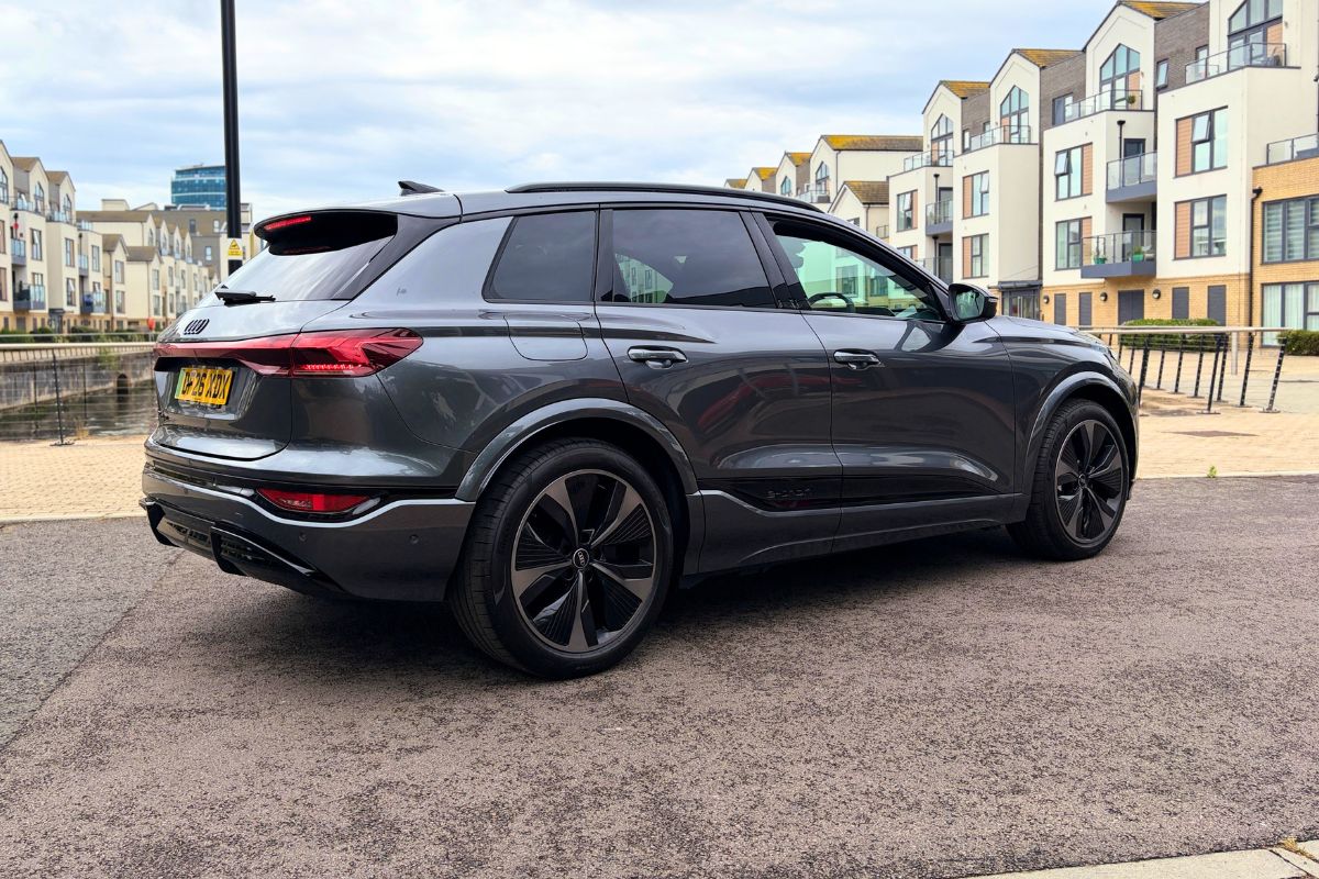 Audi SQ6 e-tron hire from EVision