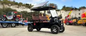 Electric golf buggy hire from EVision