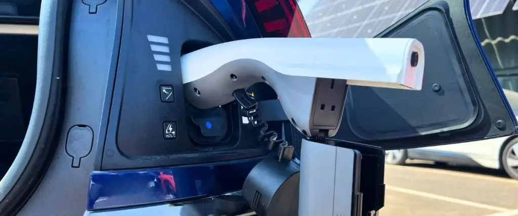 Vehicle to load feature in electric cars