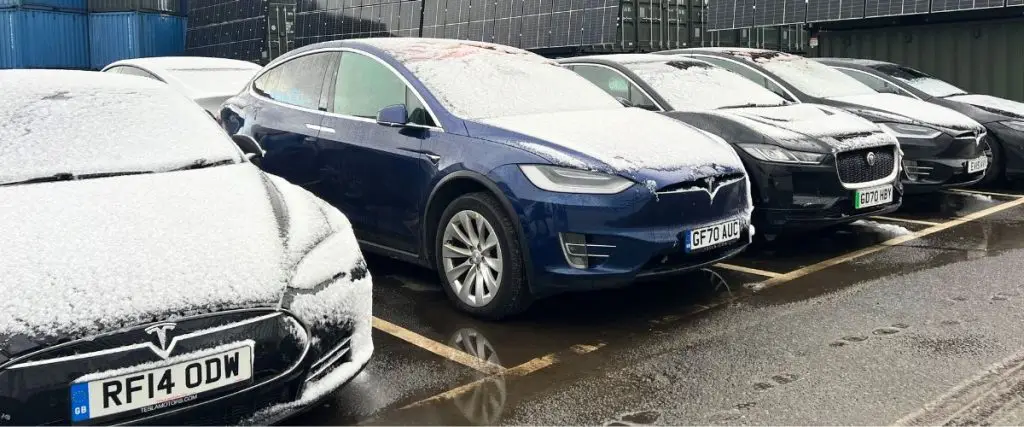 Driving an electric vehicle in winter
