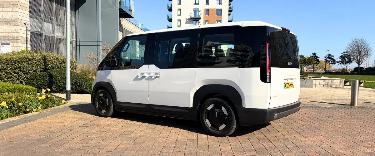 Kia PV5 vehicle hire