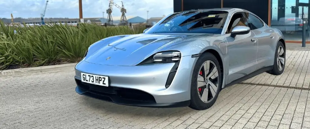 Hire a Porsche Taycan from EVision